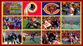 1987 NFC DIVISIONAL PLAYOFF GAME Washington Redskins vs Chicago Bears🐻01-10-1988