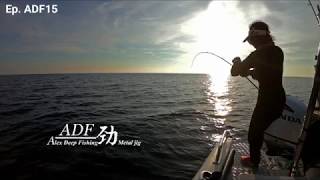 Ep. ADF15 AMAZING Beautiful Girl VS Big Cobia 15kg++