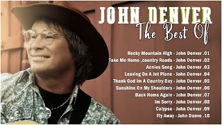 The Best Of Classic  - J o h n  D e n v e r, Greatest Hits Full Album -  Country Songs Playlist