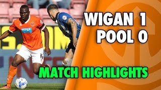 Wigan 1-0 Blackpool - Sky Bet Championship Highlights 2014/15
