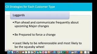 Strategy to engage the customers: Laggards