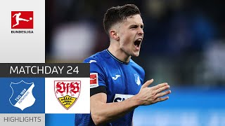 TSG Hoffenheim - VfB Stuttgart 2-1 | Highlights | Matchday 24 – Bundesliga 2021/22