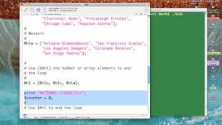 Perl: Special indices