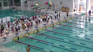 20191018 HKSSF inter school swimming gala 4x50 IM Relay