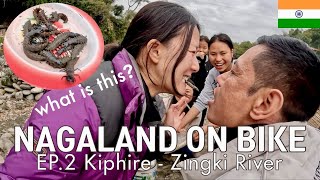 I don’t know what I ate but it was tasty | Nagaland on Bike EP.2 Kiphire - Zingki River