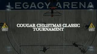 Cougar Christmas Classic tournament brackets 12-29-24