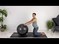 pregnancy stability ball exercises pregnancy exercise for normal delivery with birthing ball