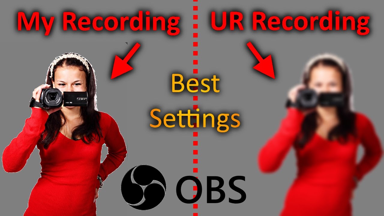 Best Obs Recording Settings 1080p 60 Fps Full Hd Youtube