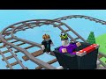 most scariest cart ride in roblox cart ride of doom into pizza