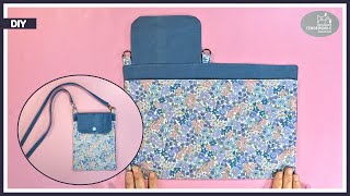 Quick & Easy Cell phone bag | Lightweight crossbody bag for Walks