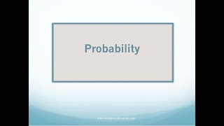 MasterMathMentor - Probability