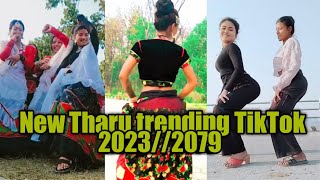 New Tharu trending TikTok video 2079//New Tharu bhojpuri song TikTok 2023
