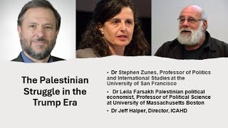 ICAHD UK Webinar - 'The Palestinian Struggle in the Trump Era' (23 Jan 2025)