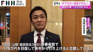 「103万円の壁」“178万円目指す”記載へ　2025年度の与党税制改正大綱