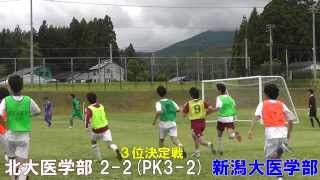 北海道大学医学部サッカー部　北医体2014ハイライト