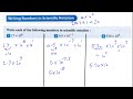 math prep 1 lesson 2 scientific notation اسهل شرح الصف الاول الاعدادي الترم الثاني 2025