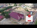 calvary charismatic centre ccc headquarters aerial view ayigya kumasi 4k