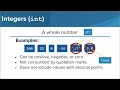Intro to Data Types
