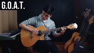 G.O.A.T. (Polyphia) but on one guitar only
