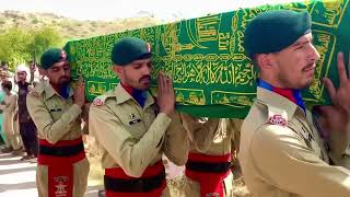 Shaheed Farooq Niazi Last Ceremony   PAK Army New Song   Pakistan Army Zindabad   Pak Army Songs