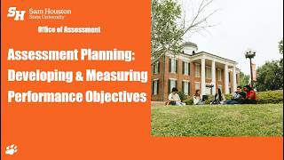 Developing and Measuring Performance Objectives