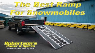 The Best Ramp For Loading Snowmobiles Into Truck Beds