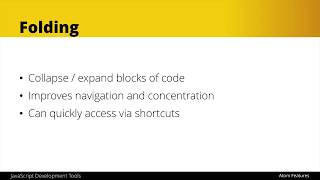 Atom Editor Tutorial - Code Folding [5/32]