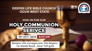 DCLM OGUN WEST STATE  SPECIAL COMMUNION SUNDAY WORSHIP SERVICE | 10/01/2023