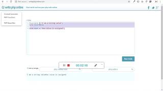 PHP Programming - Lesson 2 - Variable Types in PHP