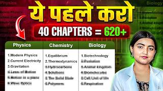 Don't Miss These 40 Chapters In NEET 2025 😱| Best Strategy For NEET 2025 By @Beauty_Jha