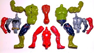 AVENGERS TOYS ASSEMBLE -  SIREN HEAD, BATMAN, IRONMANAND HULK //AVENGERS