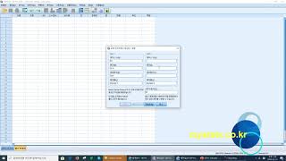 #통계 #IBM-SPSS #통계분석 IBM SPSS 강좌 - 요약 t 검정 - SPSS 강좌