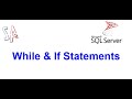 Part 7 - While loop and If Else condition in SQL Server