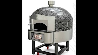 Rotary Pizza Oven  (rotary stone based pizza oven )  Döner Taş Tabanlı Pizza Fırını