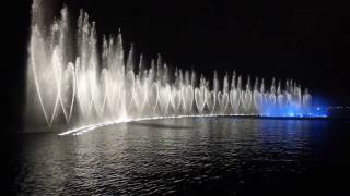 West Lake in Hangzhou musical fountain（杭州西湖 音乐喷泉）