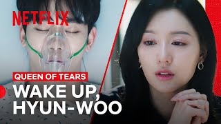 Kim Ji-won Stays By Kim Soo-hyun’s Side at the Hospital | Queen of Tears | Netflix Philippines