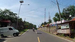 Jalan cidaun ke arah Ranca buaya