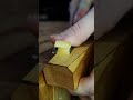 Did I Cross The Line? #shorts #woodwork #satisfying #oddlysatisfying #asmrsounds #chisel #sharp