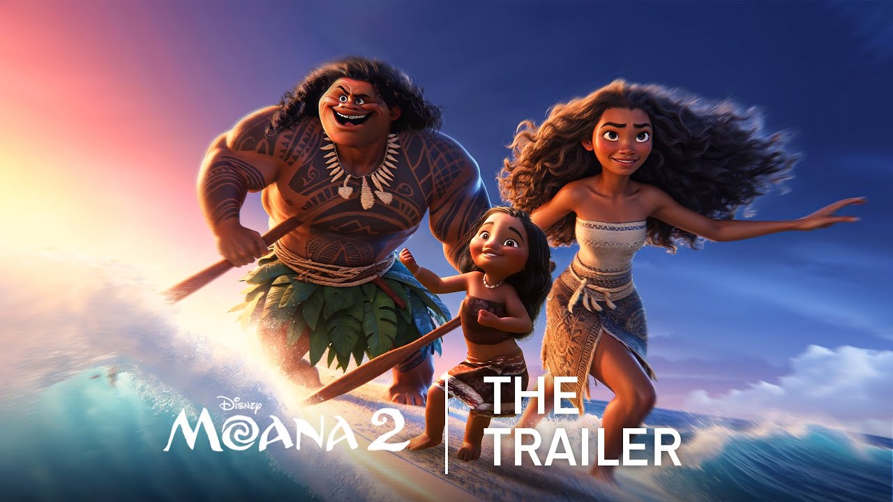 MOANA 2 – The Trailer (2024) Auliʻi Cravalho, Dwayne Johnson | Disney+ ...