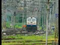 Kalyan WDP4D curving into Thane junctionand  moving lights towards Kalyan  junction