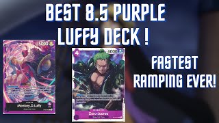 Best OP 8.5 Purple Luffy Deck One Piece TCG . Fastest Ramping/ Field Spam deck!