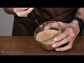 black coffee with egg yolk creamy and smooth hot drink recipe