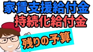 総額６兆円以上！家賃支援給付金と持続化給付金 残り予算は？申請件数は？【中小企業診断士YouTuber マキノヤ先生　経営コンサルタント 牧野谷輝】#428