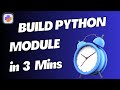 Build Python Module 📦🐍 in 3 Mins ⏱️ | #coding #python #pythonforbeginners