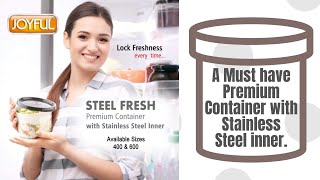 Premium Container with Stainless Steel