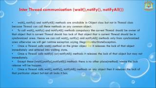 Lesson - 7 : Threads - Interthread Communication In Java Programming