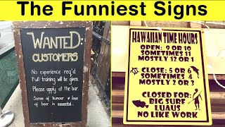 Who Wrote This? The Funniest Sign Fails Ever Caught on Camera! || Happy Panda