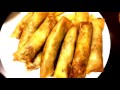 【philippine foodフィリピン料理】lumpiaの作り方