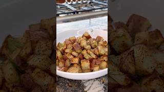 Easy diced potatoes✨ #potatorecipe #airfryer #easyrecipe #lunch #dinner #sidedish #airfryerrecipes