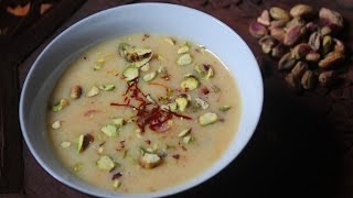 Badam Kheer Recipe - Almond Kheer Recipe